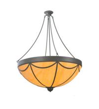 Meyda Yellow 98716 - 32"W Carousel Inverted Pendant