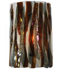 Meyda Yellow 99529 - 8"W Metro Fusion Marina Wall Sconce