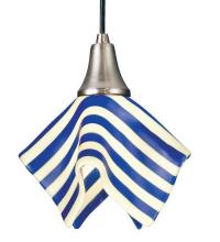 Meyda Blue 102070 - 9"W Metro Fusion Slick Mini Pendant