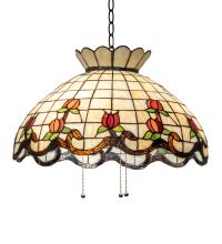 Meyda Blue 232767 - 20" Wide Roseborder Pendant