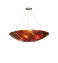 Meyda Blue 99537 - 30" Wide Metro Fusion Torta Inverted Pendant