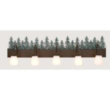 Meyda Tiffany 101961 - 48"W Tall Pines 5 LT Vanity Light