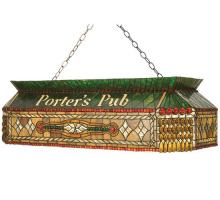 Meyda Tiffany 102894 - 40"L Personalized Porter's Pub Oblong Pendant