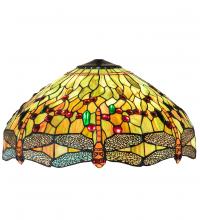 Meyda Tiffany 10501 - 20" Wide Tiffany Hanginghead Dragonfly Shade