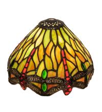 Meyda Tiffany 10521 - 7" Wide Tiffany Hanginghead Dragonfly Shade