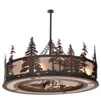 Meyda Tiffany 108064 - 44"W Tall Pines Chandel-Air