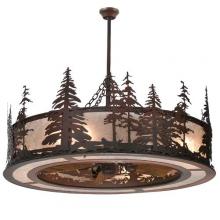 Meyda Tiffany 108302 - 44"W Tall Pines Chandel-Air