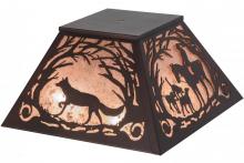 Meyda Tiffany 109865 - 17"Sq Fox Hunt Shade