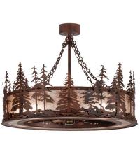 Meyda Tiffany 109974 - 45"W Tall Pines Chandel-Air