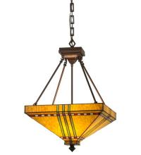 Meyda Tiffany 112757 - 17" Square Prairie Corn Inverted Pendant