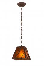 Meyda Tiffany 115336 - 8"Sq Branches Pendant