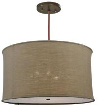 Meyda Tiffany 116323 - 36.5"W Cilindro Textrene Pendant