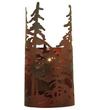 Meyda Tiffany 117371 - 5.5" Wide Tall Pines Wall Sconce