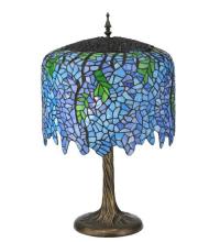 Meyda Tiffany 118689 - 28" High Tiffany Wisteria Table Lamp