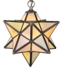 Meyda Tiffany 12123 - 9" Wide Moravian Star Mini Pendant