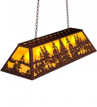 Meyda Tiffany 121583 - 48" Long Tall Pines Oblong Pendant