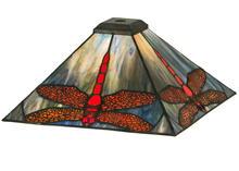 Meyda Tiffany 12203 - 13" Square Prairie Dragonfly Shade