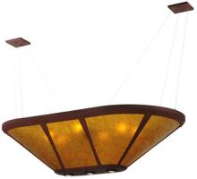 Meyda Tiffany 123602 - 50" Long Sutter Oblong Inverted Pendant