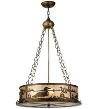 Meyda Tiffany 126145 - 22"W Loon Inverted Pendant