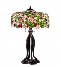 Meyda Tiffany 126749 - 30" High Tiffany Cherry Blossom Table Lamp