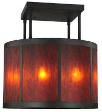Meyda Tiffany 133449 - 36"W Cilindro Vicksburg Semi-Flushmount