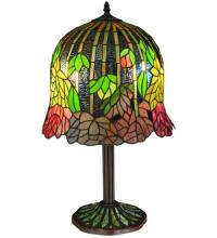 Meyda Tiffany 134540 - 23"H Tiffany Honey Locust Base Table Lamp