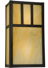 Meyda Tiffany 137475 - 6.5"W Hyde Park Double Bar Mission Wall Sconce