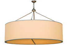 Meyda Tiffany 140914 - 60"W Cilindro Textrene Pendant