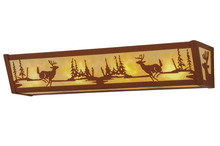 Meyda Tiffany 14263 - 24"W Deer at Lake Vanity Light