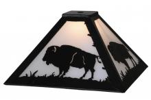 Meyda Tiffany 144469 - 12"Sq Buffalo Shade