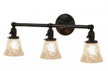 Meyda Tiffany 146608 - 25" Wide Revival Gas & Electric 3 Light Vanity Light