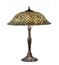 Meyda Tiffany 147470 - 26" High Tiffany Fishscale Table Lamp