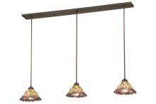 Meyda Tiffany 148424 - 50"L Daffodil Bell 3 LT Island Pendant