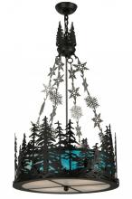 Meyda Tiffany 150053 - 22"W Alpine Inverted Pendant