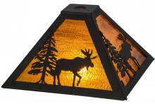 Meyda Tiffany 151427 - 11.5"Sq Lone Moose Shade