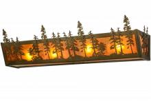 Meyda Tiffany 153968 - 30"W Tall Pines Vanity Light