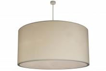 Meyda Tiffany 154708 - 72"W Cilindro White Textrene Pendant