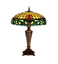 Meyda Tiffany 15707 - 25"H Duffner & Kimberly Colonial Table Lamp