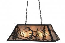 Meyda Tiffany 158854 - 33" Long Alpine Oblong Pendant