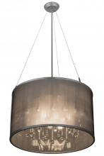Meyda Tiffany 159261 - 24"W Cilindro Shimmer Pendant