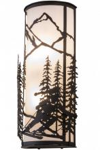 Meyda Tiffany 161246 - 9"W Alpine Right Wall Sconce