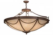 Meyda Tiffany 162887 - 42"W Carousel Inverted Pendant