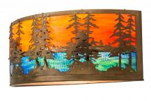 Meyda Tiffany 171107 - 30"W Tall Pines Wall Sconce