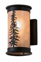 Meyda Tiffany 173132 - 5" Wide Tall Pines Wall Sconce