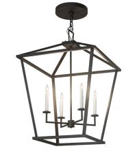 Meyda Tiffany 174585 - 24" Square Kitzi Tapered Pendant