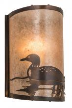 Meyda Tiffany 178371 - 8" Wide Loon Left Wall Sconce