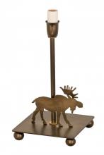 Meyda Tiffany 179117 - 10.5"H Lone Moose Table Base