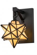 Meyda Tiffany 180438 - 8" Wide Moravian Star Wall Sconce