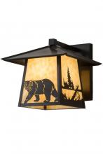 Meyda Tiffany 184742 - 12" Wide Stillwater Lone Bear Wall Sconce