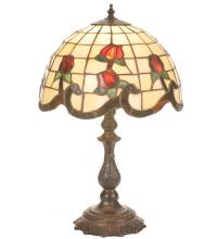 Meyda Tiffany 19139 - 20"H Roseborder Accent Lamp